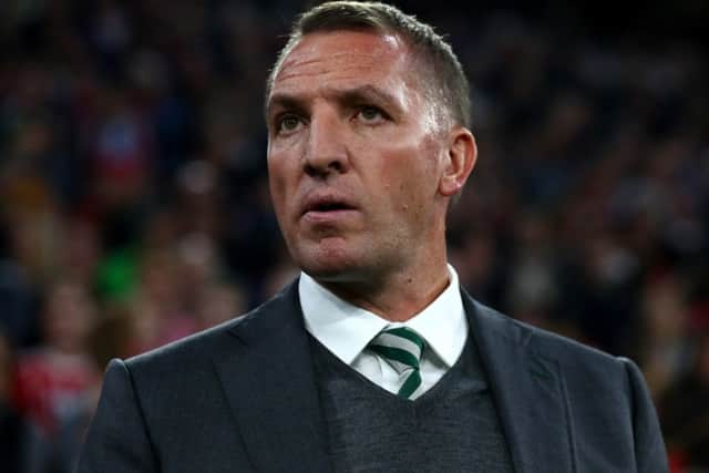 The gulf between Brendan Rodgers' side and the rest in Scotland is small beer compared with the chasm on view in Munich last night. Picture: Getty.