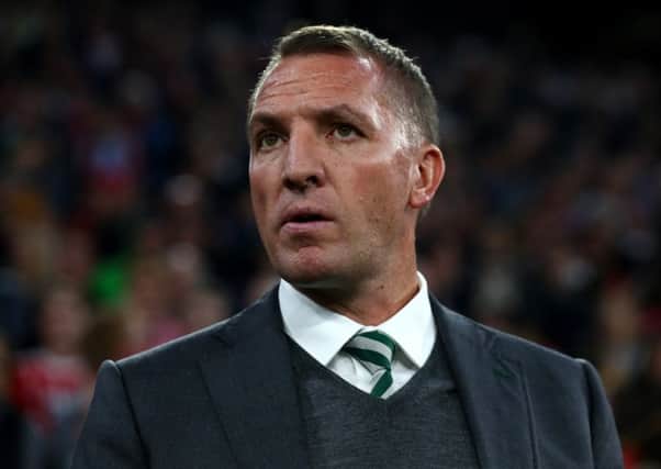 The gulf between Brendan Rodgers' side and the rest in Scotland is small beer compared with the chasm on view in Munich last night. Picture: Getty.