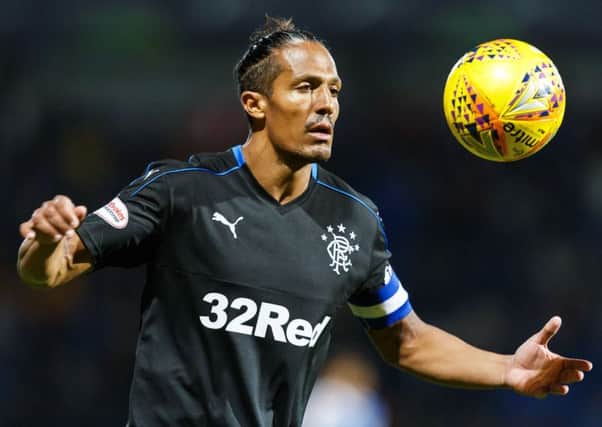 The chance to play against Celtic was one of the reasons Bruno Alves signed for Rangers. Picture: SNS.