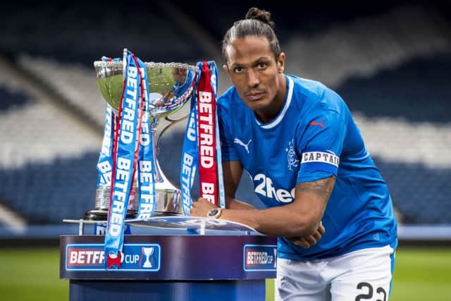 Rangers centre-back Bruno Alves ahead of this weekend's Betfred Cup semi-final clash with Motherwell. Picture: SNS