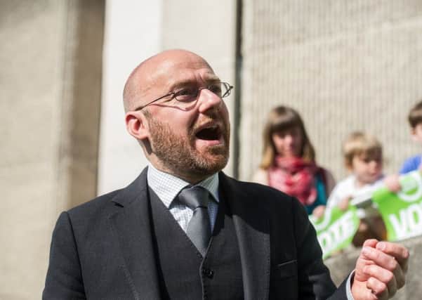 Greens co-convener Patrick Harvie says his party is leading the charge. Picture: John Devlin