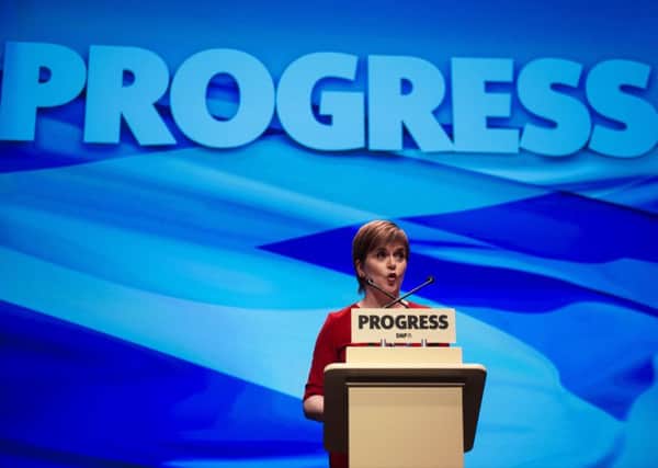 Nicola Sturgeon will outline her economic plans in Glasgow today.