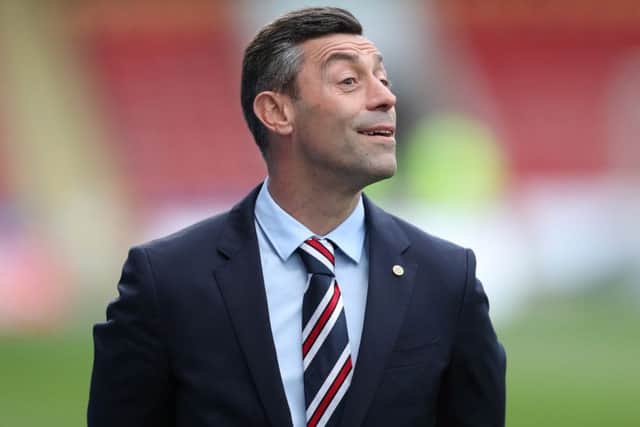 Pedro Caixinha knows Rangers face a physical challenge. Photograph: Getty Images