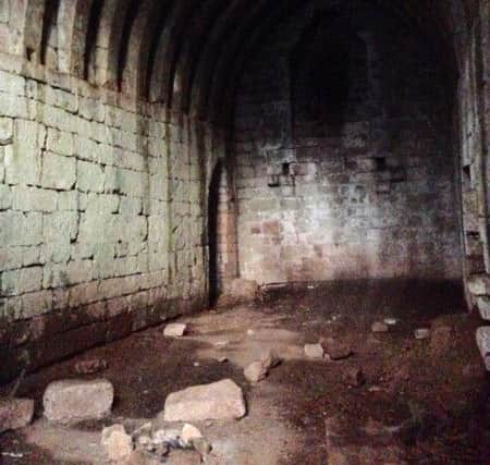 The mysterious 'Goblin Ha' at Yester Castle in East Lothian. Picture: David Weinczok