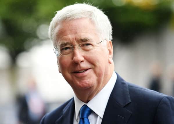 Defence secretary Sir Michael Fallon said shipbuilding on the Clyde had more certainty than any other UK industry. Picture: PA