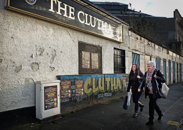 A Police Scotland helicopter crash4r into the roof of the pub killing ten people. Picture: Jeff J Mitchell/Getty Images