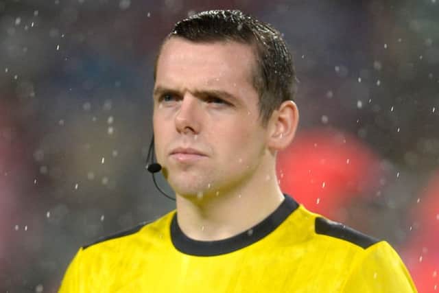 Douglas Ross missed a Commons vote to run the line at a Champions League match between Barcelona and Olympiacos. Picture: AFP/Getty