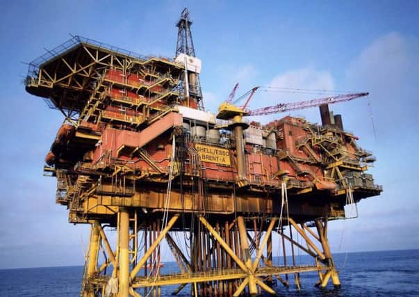 An oil rig. Picture: SWNS
