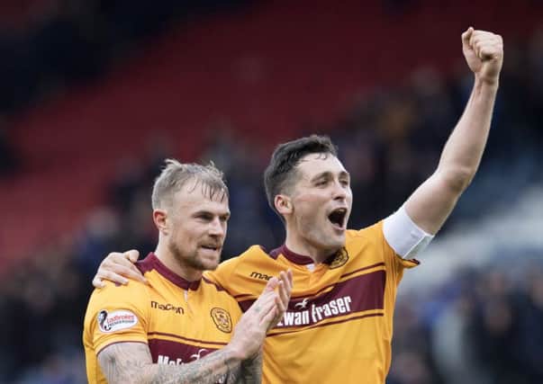 Carl McHugh says there is 'nothing wrong' with Motherwell's physical style. Picture: SNS.
