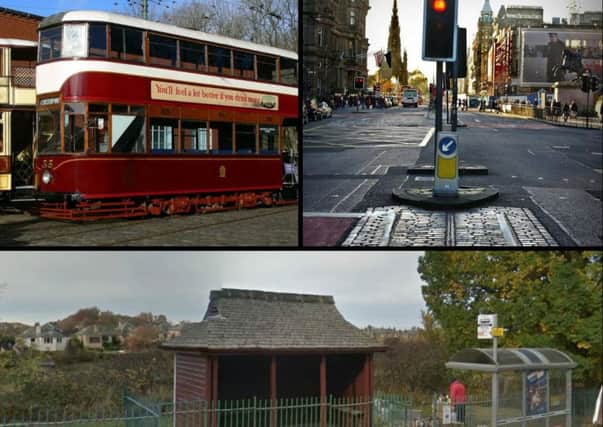 Remnants of Edinburgh's original tram system can be found all over the city.