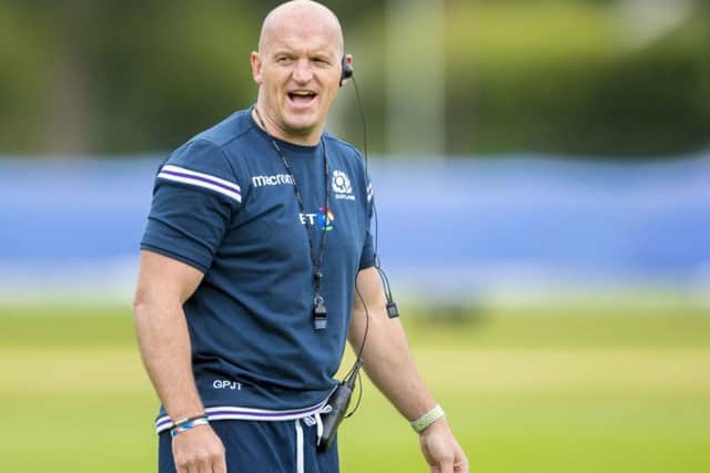 Scotland head coach Gregor Townsend. Picture: SNS