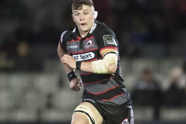 Magnus Bradbury in action for Edinburgh. Picture: Bill Murray/SNS/SRU