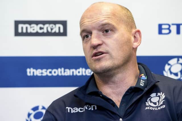 Scotland head coach Gregor Townsend. Pic: SNS