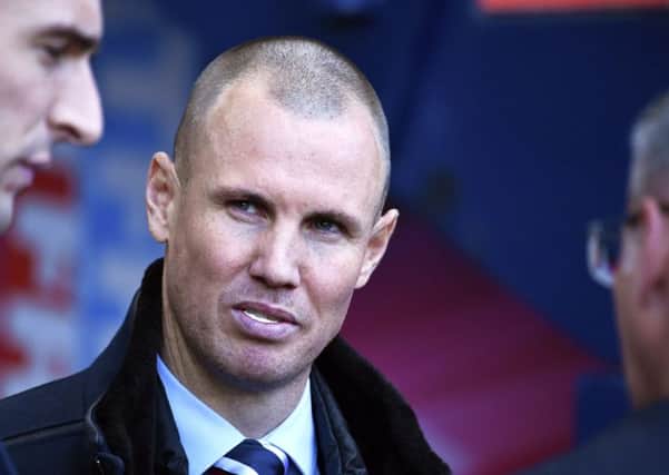 Kenny Miller is seen prior to the Betfred Cup semi final between Rangers and Motherwell at Hampden Park. Picture: SNS Group