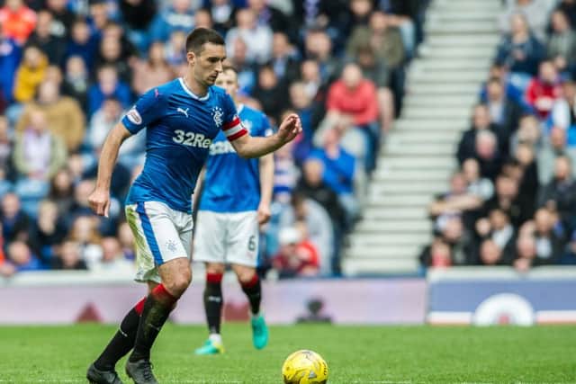 Lee Wallace was told not to attend the match. Picture: John Devlin