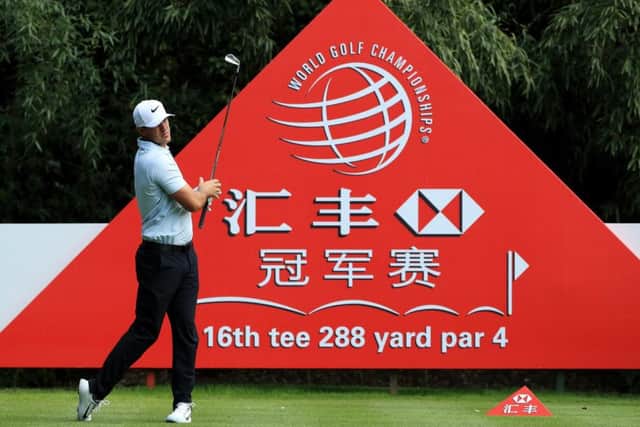 Brooks Koepka en route to an opening eight-under-par 64 in China. Picture: Getty Images