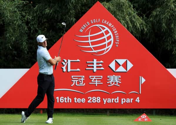 Brooks Koepka en route to an opening eight-under-par 64 in China. Picture: Getty Images