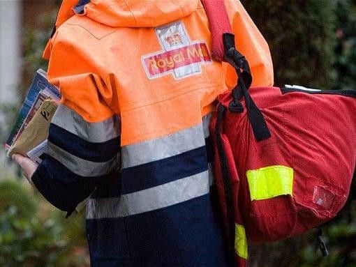 The Royal Mail says staff face hour-long trips to deliver the mail.
