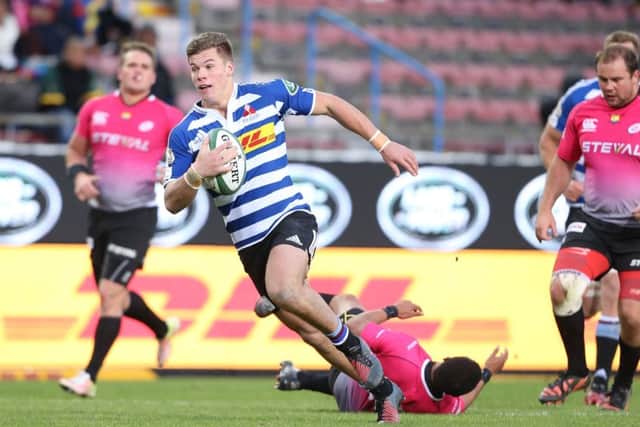 Huw Jones in action for Western Province. Picture: Carl Fourie/Gallo Images/Getty Images