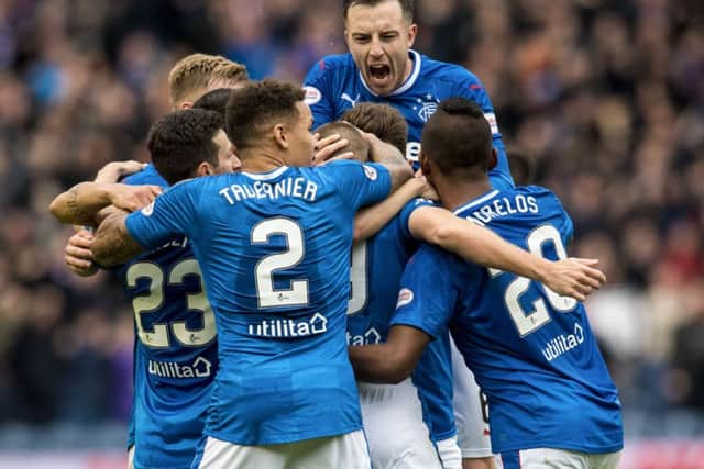 Rangers deserved their 3-1 victory over Hearts. Picture: SNS/Alan Harvey
