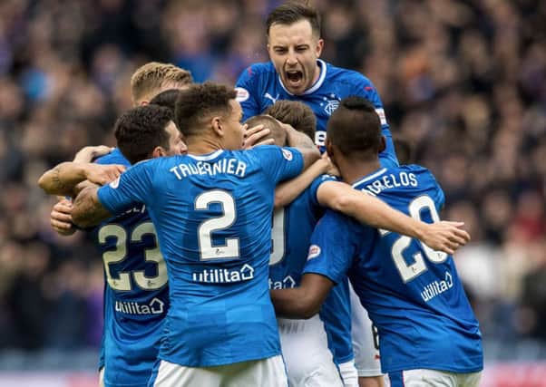 Rangers deserved their 3-1 victory over Hearts. Picture: SNS/Alan Harvey