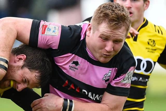 Pete McCallum put Ayr ahead. Picture: Paul Devlin/SNS