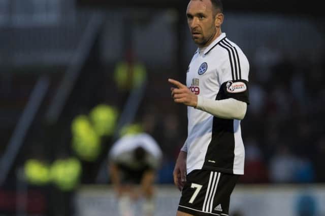 Michael Moffat opened the scoring. Picture: Craig Foy/SNS