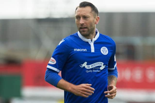 Stephen Dobbie opened the scoring against Falkirk. Picture: SNS/Craig Foy