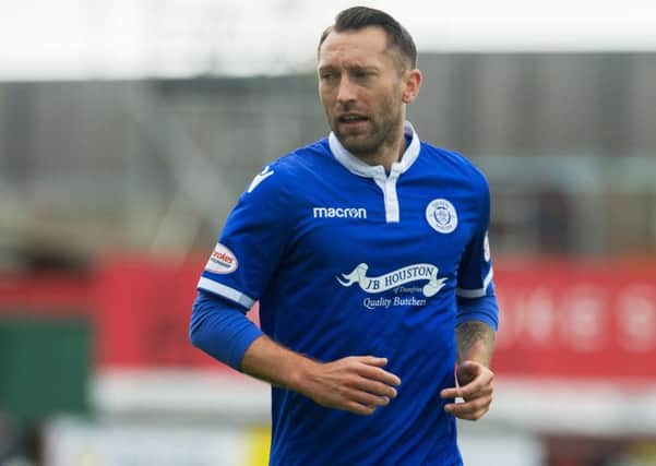 Stephen Dobbie opened the scoring against Falkirk. Picture: SNS/Craig Foy