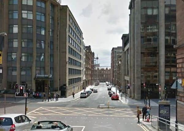 The incident happened at the George St junction in Glasgow. Pic, Google Maps
