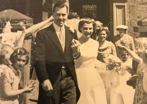 Harry Sheldon marries Muriel in 1957