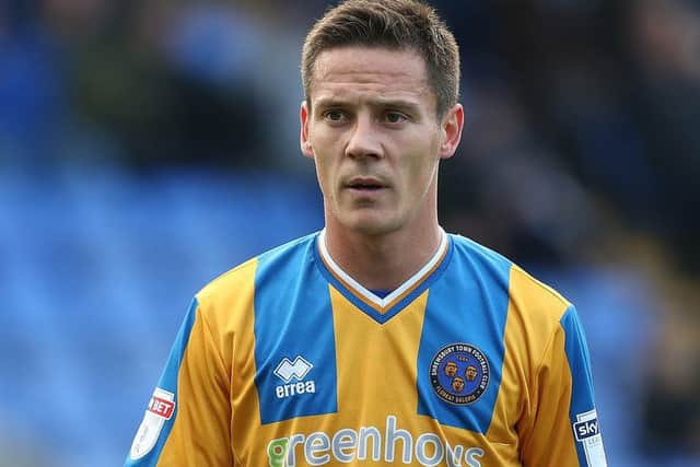 Ian Black in action for Shrewsbury Town in 2016. Picture: Getty Images