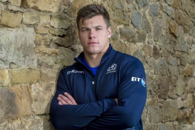 Huw Jones joined the Scotland squad straight after his Currie Cup triumph with Western Province. Picture: Bill Murray/SNS/SRU