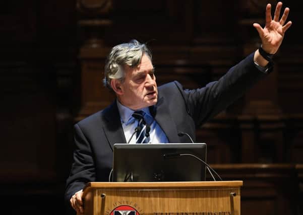 Gordon Brown wanted to avert risk of fresh crisis. Picture: Jeff J Mitchell/Getty Images