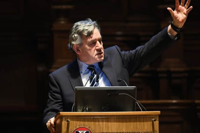 Gordon Brown wanted to avert risk of fresh crisis. Picture: Jeff J Mitchell/Getty Images