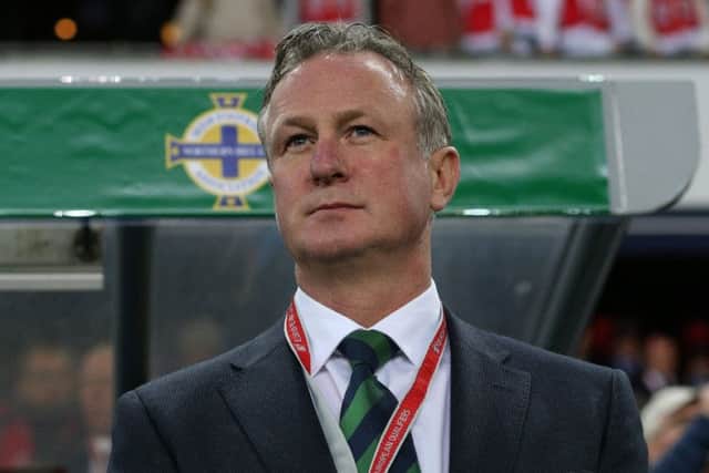 Michael O'Neill is focused on trying to get Northern Ireland to the 2018 World Cup. Picture: Getty Images
