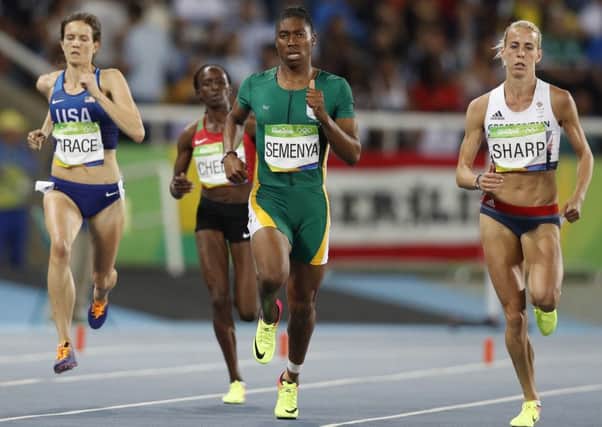 Caster Semenya's dominance in the 800 metres has led to claims she holds an unfair advantage. Picture: AFP/Getty Images