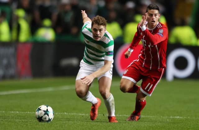 James Forrest was in excellent form for Celtic. Picture: PA