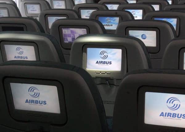 Economy seats on an Airbus A380. Picture: Mario Tama/Getty Images