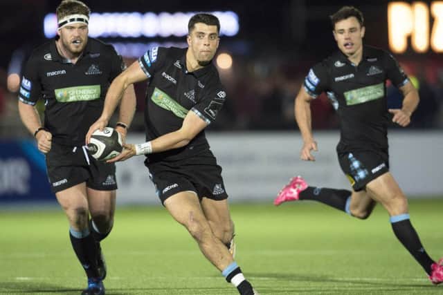 Glasgow Warriors' Adam Hastings in action against Southern Kings. Picture: Rob Casey/SNS
