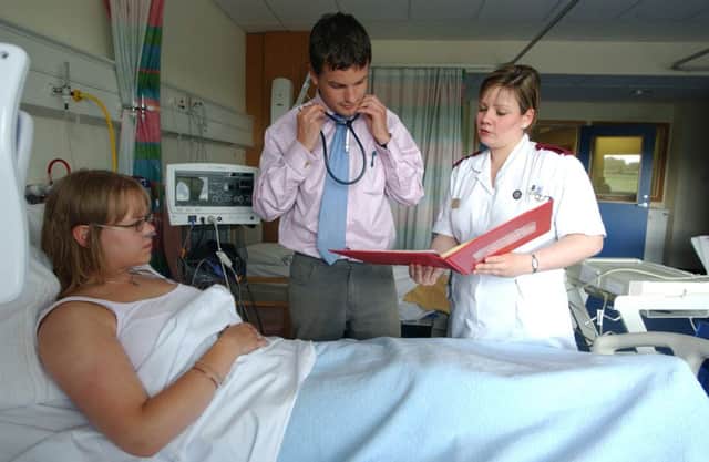 The number of Scots employed in the health and social care sector is expected to grow. Picture: TSPL