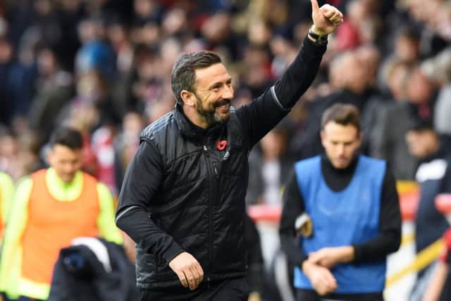 Aberdeen manager Derek McInnes fears a 'sacking culture' is coming to Scotland. Picture: Paul Devlin/SNS