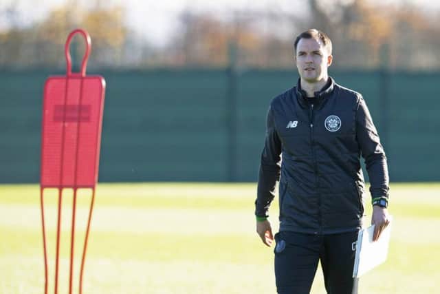 Chris Davies said the Celtic coaching staff have been silently totting up the unbeaten games but wont talk to the players about it.