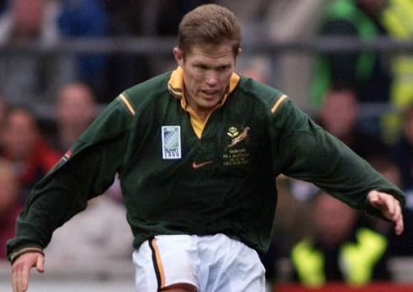 South African fly-half Jannie De Beer kicked five drop-goals against England at the 1999 World Cup. Picture: William West/AFP/Getty Images