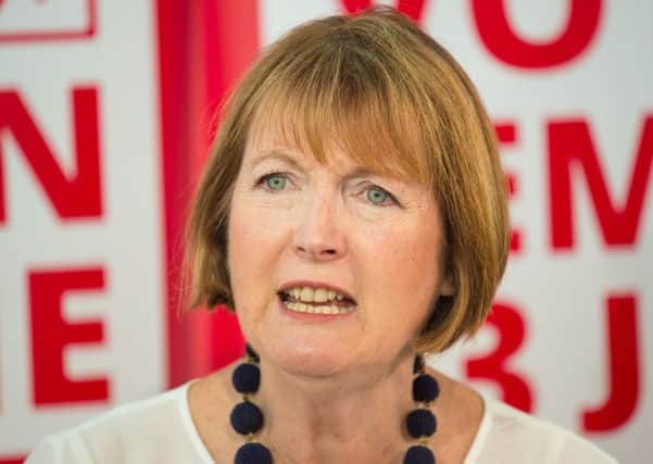 A leading Jewish charity is demanding an apology from Labour MP Harriet Harman after she repeated an offensive joke about the Holocaust on live TV. Picture: Dominic Lipinski/PA Wire