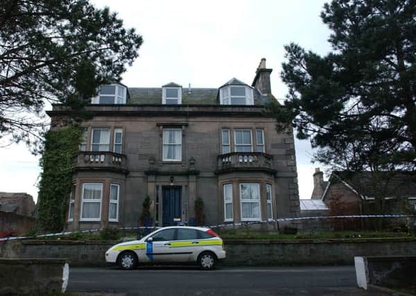 Bank of Scotland manager Alistair Wilson was shot dead on his doorstep in Nairn in 2004