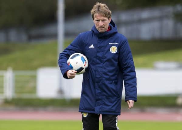Scotland U21 boss Scot Gemmill says he has given support by Malky Mackay. Picture: Craig Foy
