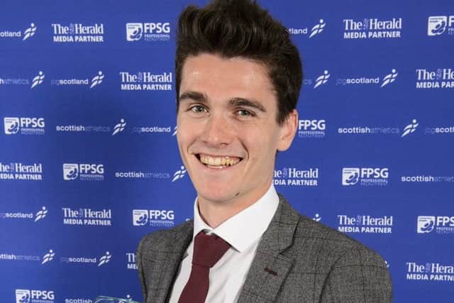 Callum Hawkins was named FPSG Athlete of the Year after a stellar 12 months for the marathon man. Picture: Bobby Gavin