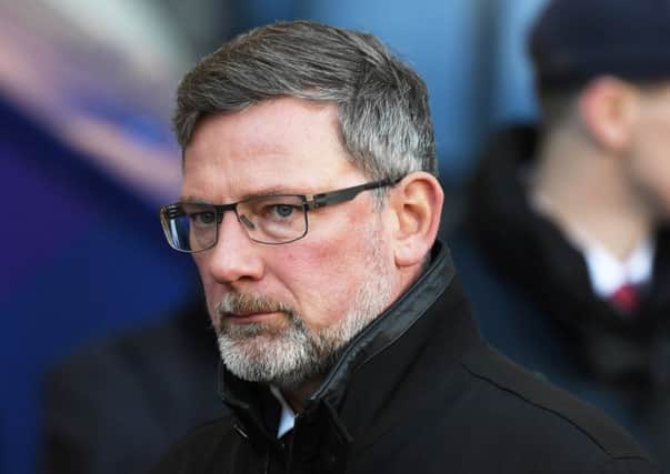 Hearts manager Craig Levein. Picture: Craig Foy/SNS