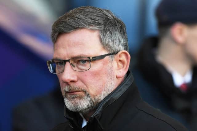 Hearts manager Craig Levein. Picture: Craig Foy/SNS